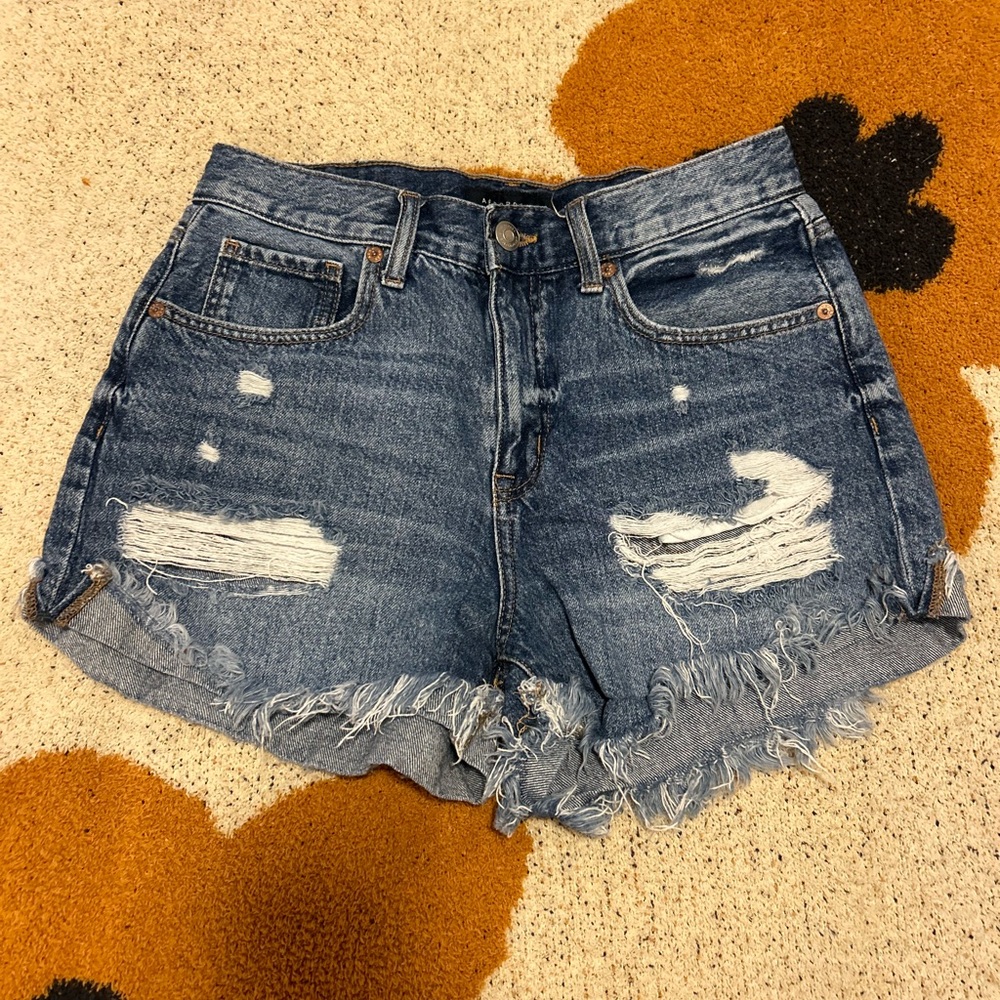 “Mom” Denim Shorts